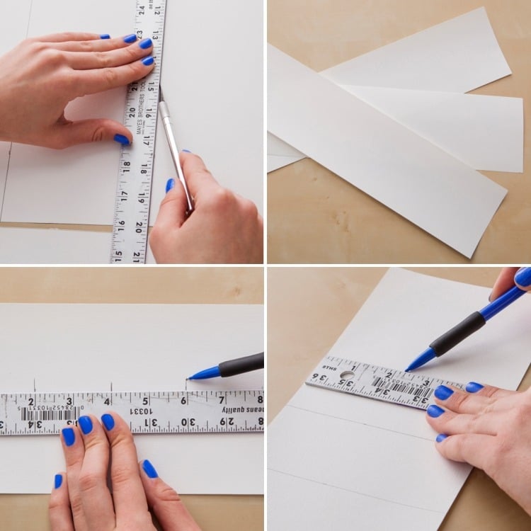 lampe-papier-origami-artisanale-blanc-prise-mesure-détail