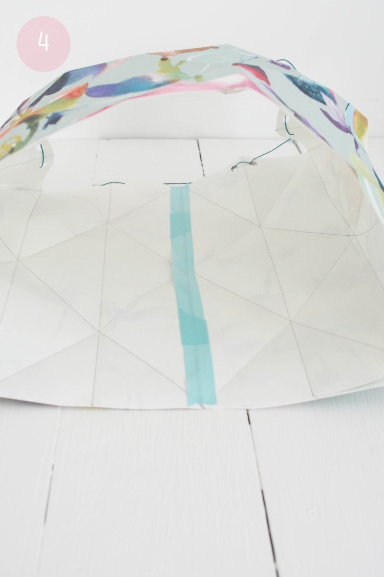 lampe-papier-origami-mise-plat-gros-plan