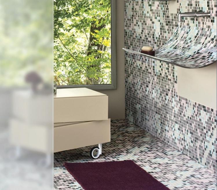 lavabo-design-avant-garde-mosaique-blanche-noire-vert-eau