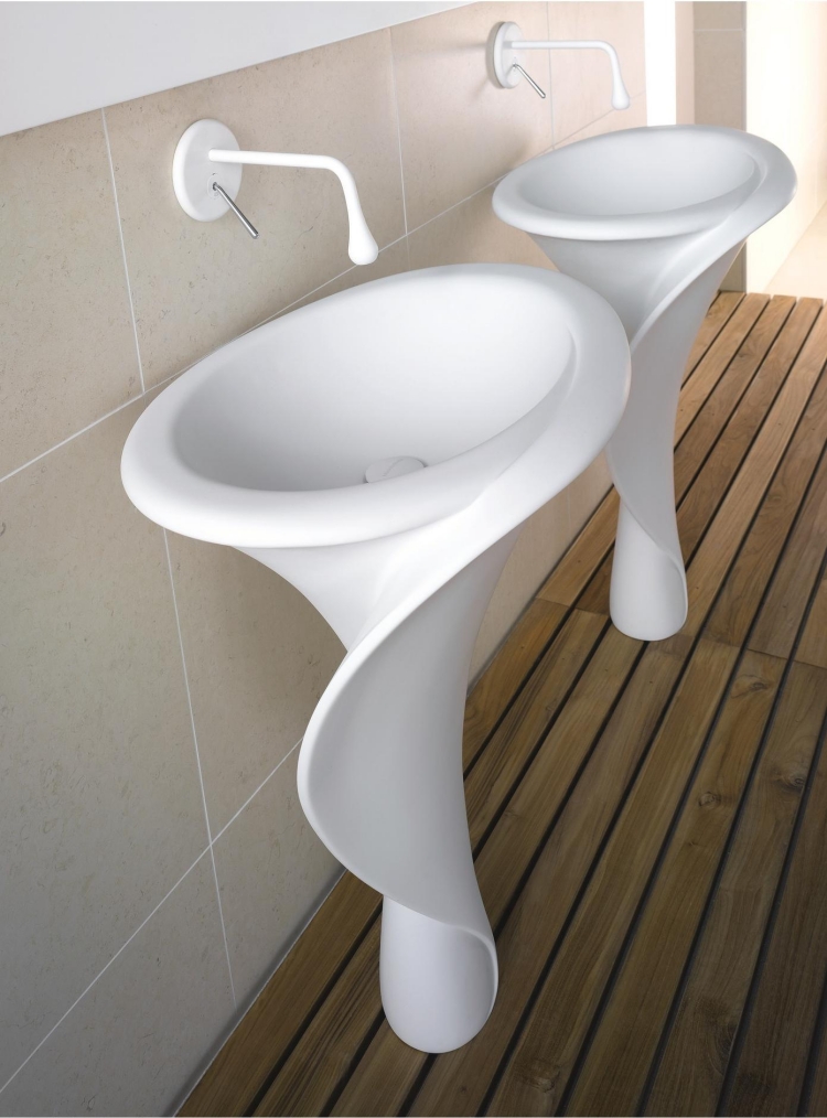 lavabo-design-blanc-forme-inhabituelle-calla-arum-blanc