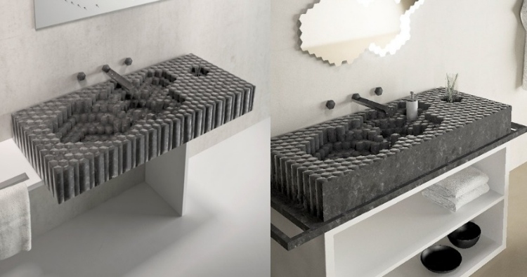 lavabo-design-granit-forme-inhabituelle-innovante-miroir-assorti