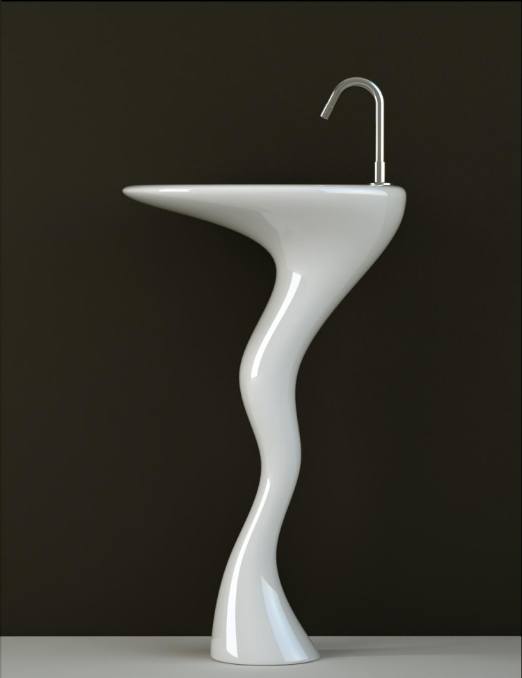 lavabo-design-inhabituel-colonne-forme-extraordinaire-futuriste