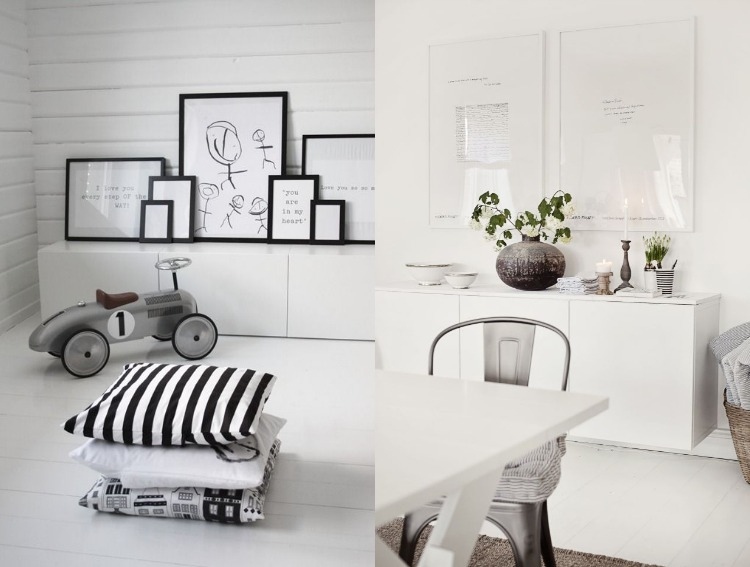 meuble-besta-ikea-laqué-blanc-murs-blancs-coussins-décoratifs-assortis