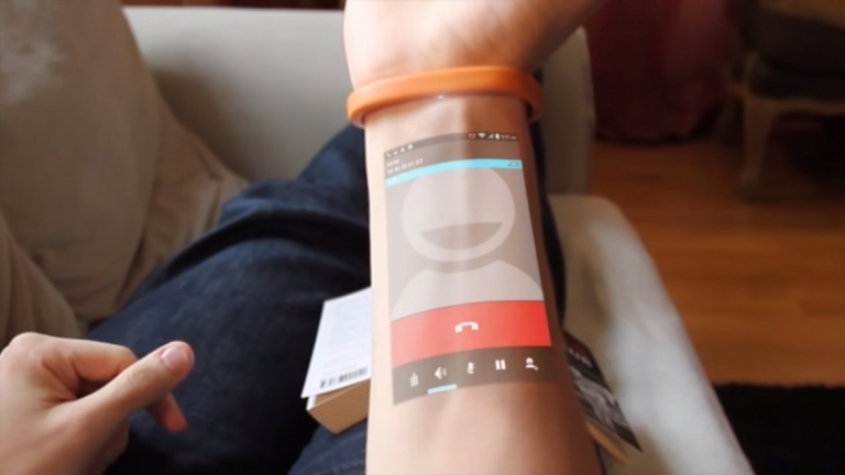 montres-connectées-bracelet-intelligent-plastique-orange