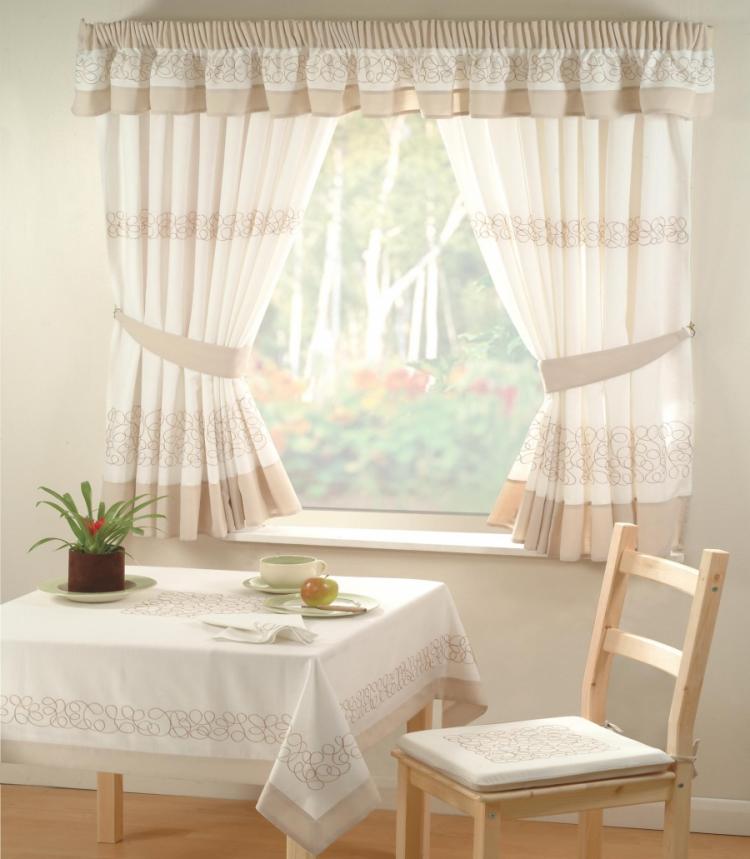 55 rideaux de cuisine et stores pour « habiller » les fenêtres Décor rideaux Dentelle
