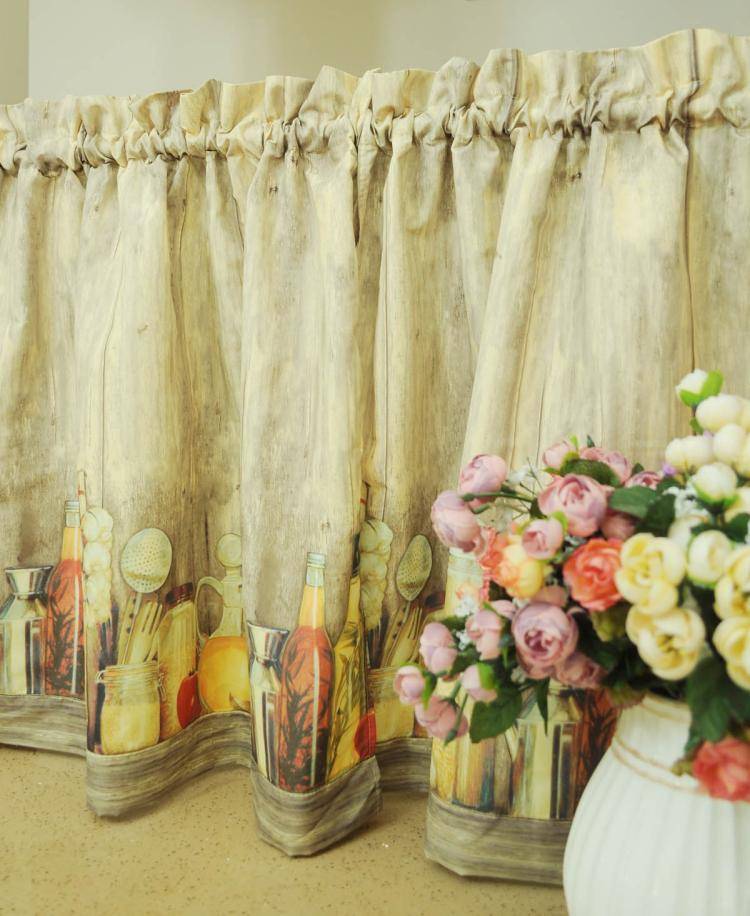 55 rideaux de cuisine et stores pour « habiller » les fenêtres Décor rideaux Dentelle