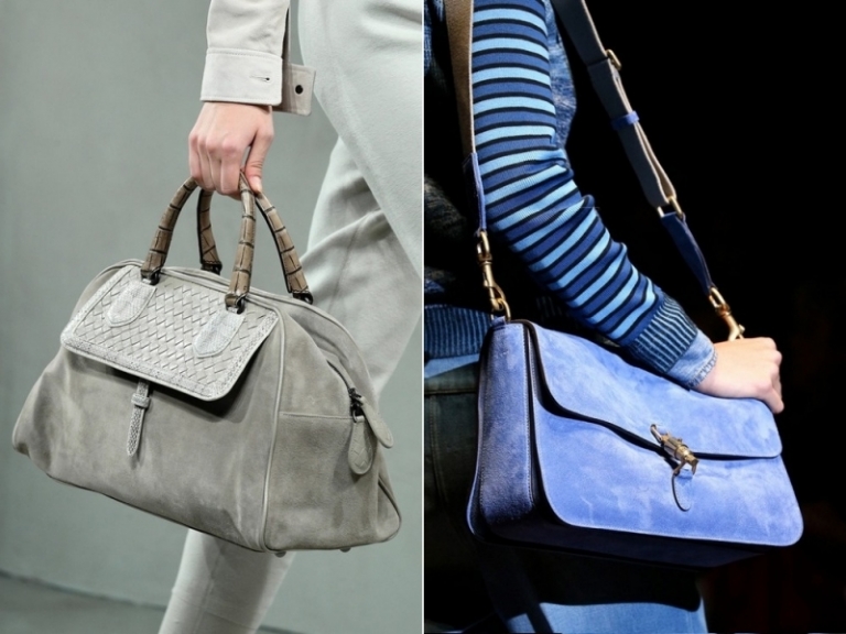 sac-main-original-modèles-velours-gris-bleu-créés-Bottega-Veneta-Gucci
