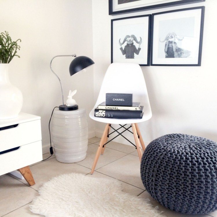 Salon scandinave à aménager et à décorer en 45 photos Banquette Scandinave décor