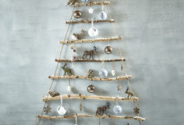 Sapin en bois flotté à faire soi-même : 50 sapins de Noël en bois