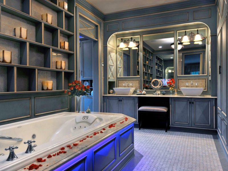 style-campagne-chic-salle-bains-bleu-style-ancien