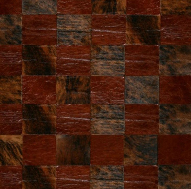 tapis-patchwork-cuir-nuances-chaudes-rouges-marron-Ebru