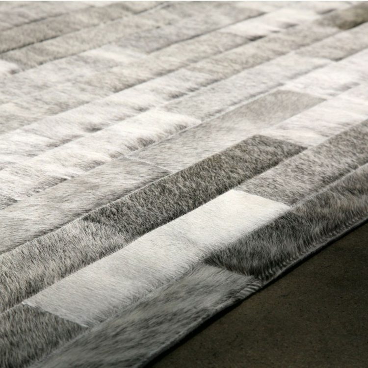 tapis patchwork peau de bête design-original-plan-détaillé