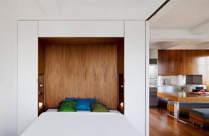 tête de lit avec rangement original-lit-pont-aire-ouverte-moderne