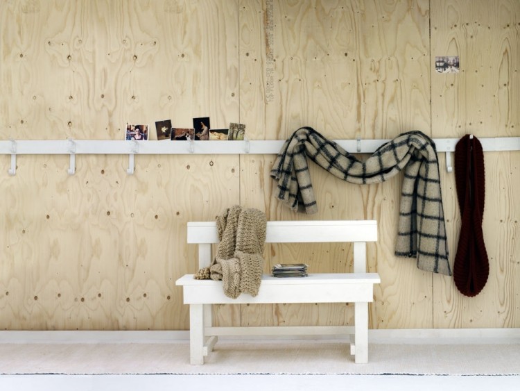 Banc entrée droit et banc coffre modernes au charme scandinave Entrée Créatif Banquette