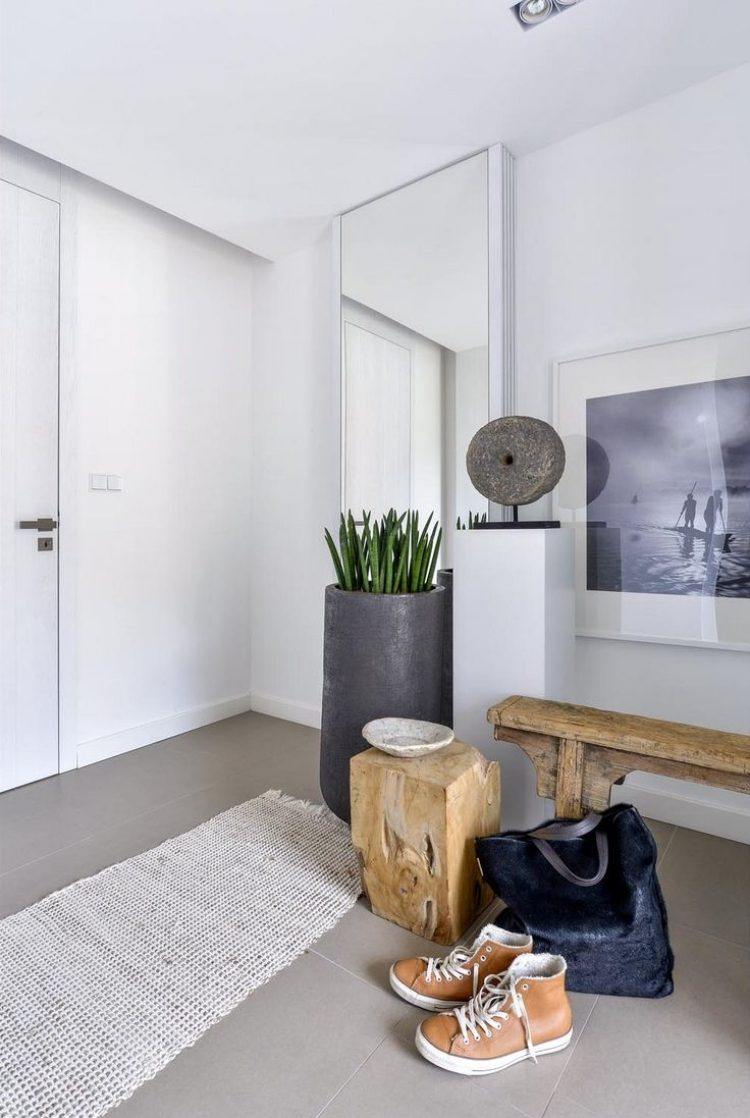 Banc entrée droit et banc coffre modernes au charme scandinave