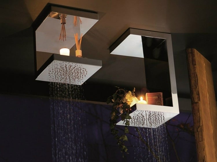 bougies-décoratives-salle-bain-pommeau-douche-plafond-design