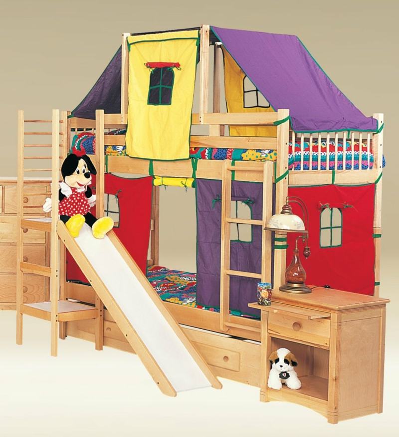 Lit cabane enfant en 22 idées créatives ! Nature Chambre Créatif