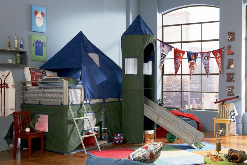 Lit cabane enfant en 22 idées créatives ! Nature Chambre Créatif