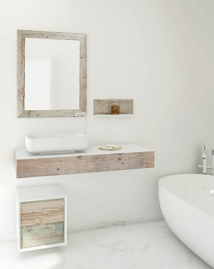 meuble-vasque-salle-bain-design-blanc-bois-brut-teinté