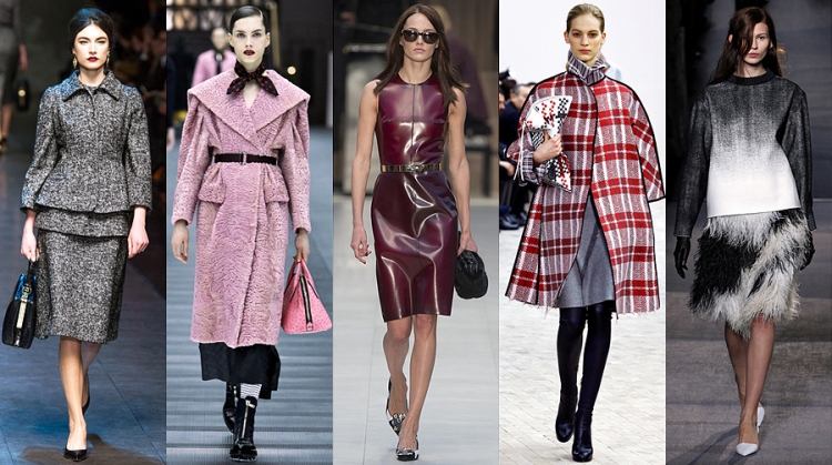 mode-femme hiver 2015 2016 robe-cuir-tailleur-manteaux-tweed