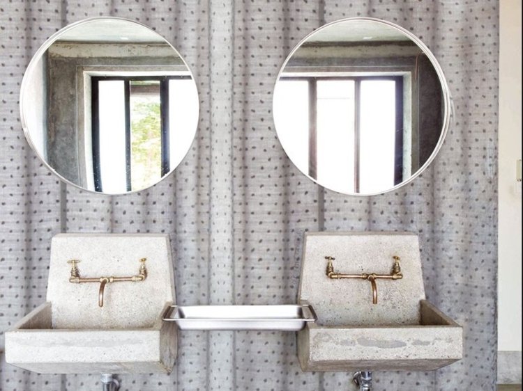 Papier peint pour salle de bain – 20 designs superbes par wall & decò Applique salle de bain vintage