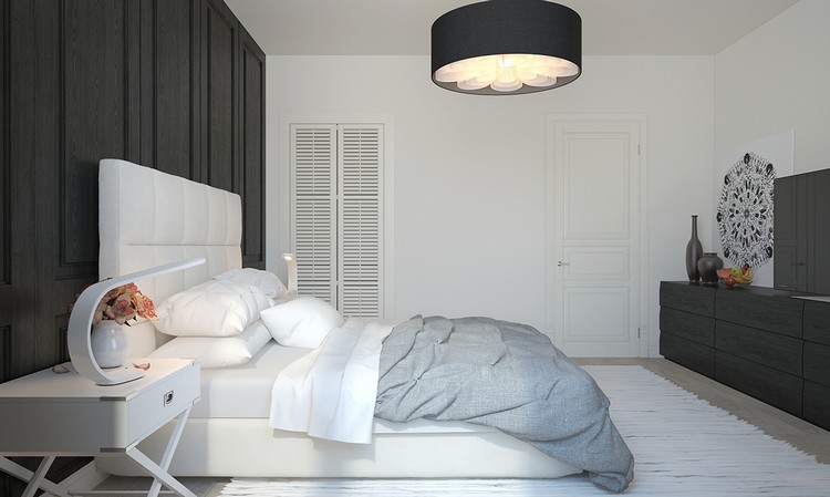 solution rangement -chambre-coucher-dressing-encasre-mur-meuble-rangement-bois