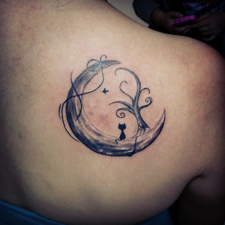 Yin yang tatuering