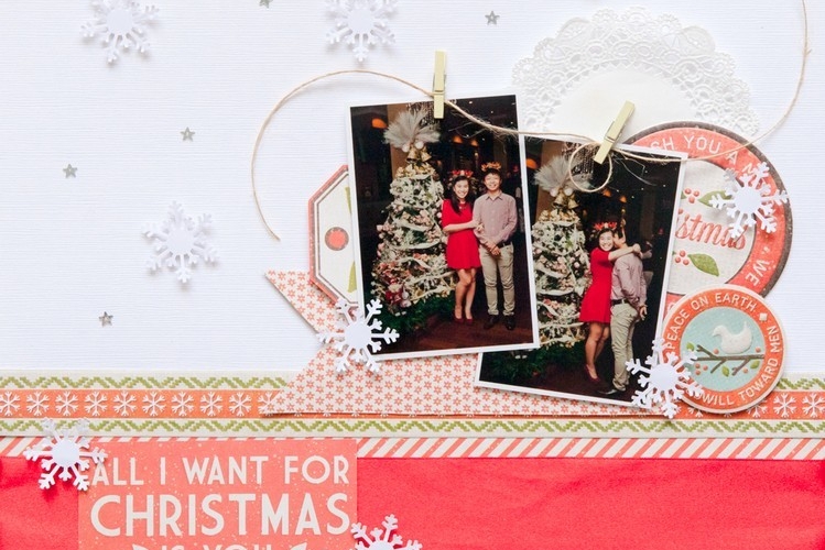 vœux-noel-carte-photos-personnalisees-flocons-neige-papier