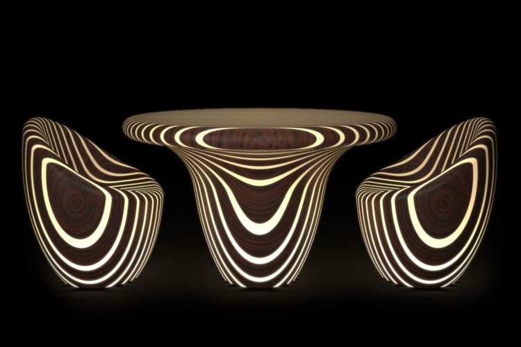 éclairage-led-meubles-design-futuriste
