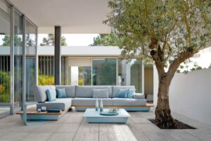 canapé-jardin-air-collection-manutti-bleu-ciel