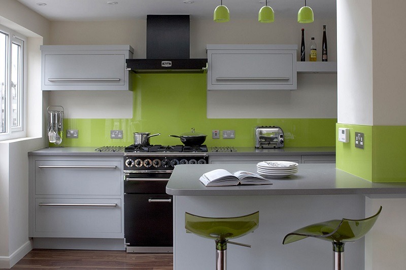 Couleur de cuisine 2016 à marier au blanc 20 idées tendance Cuisine Couleur désign