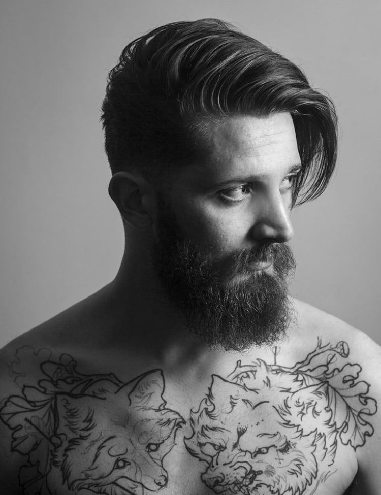 coupe-cheveux-homme-2016-frange-barbe