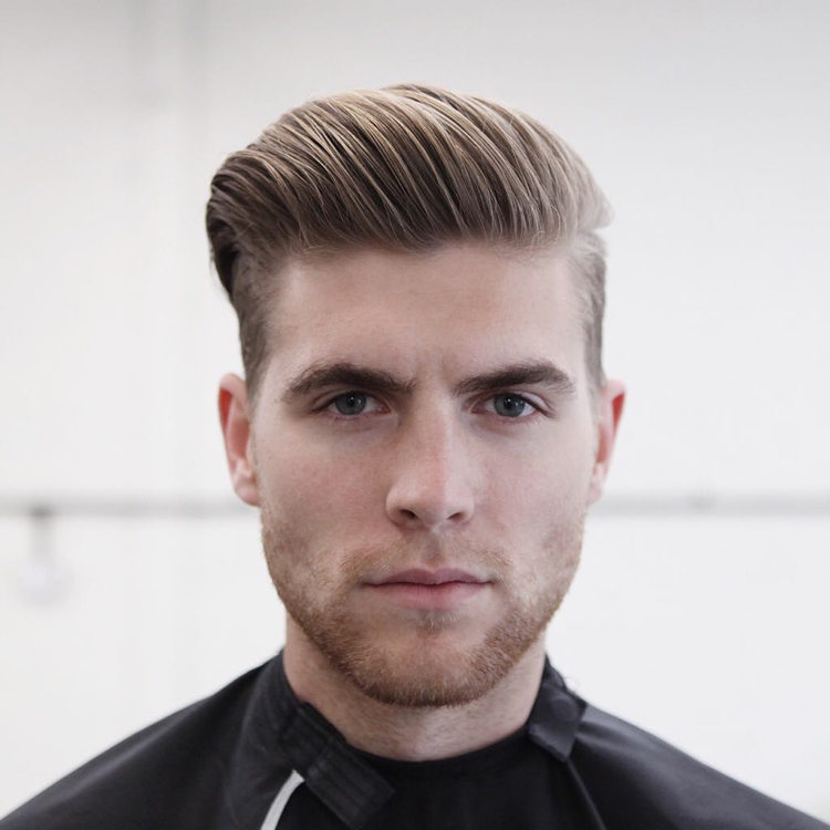 coupe de cheveux homme 2016-comb-over-barbe-courte