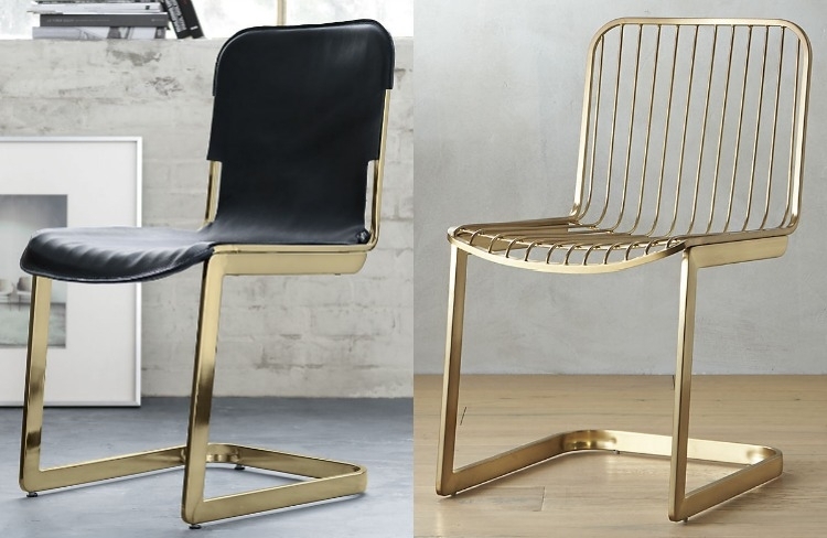 déco-design-laiton-chaise-doré-cuir
