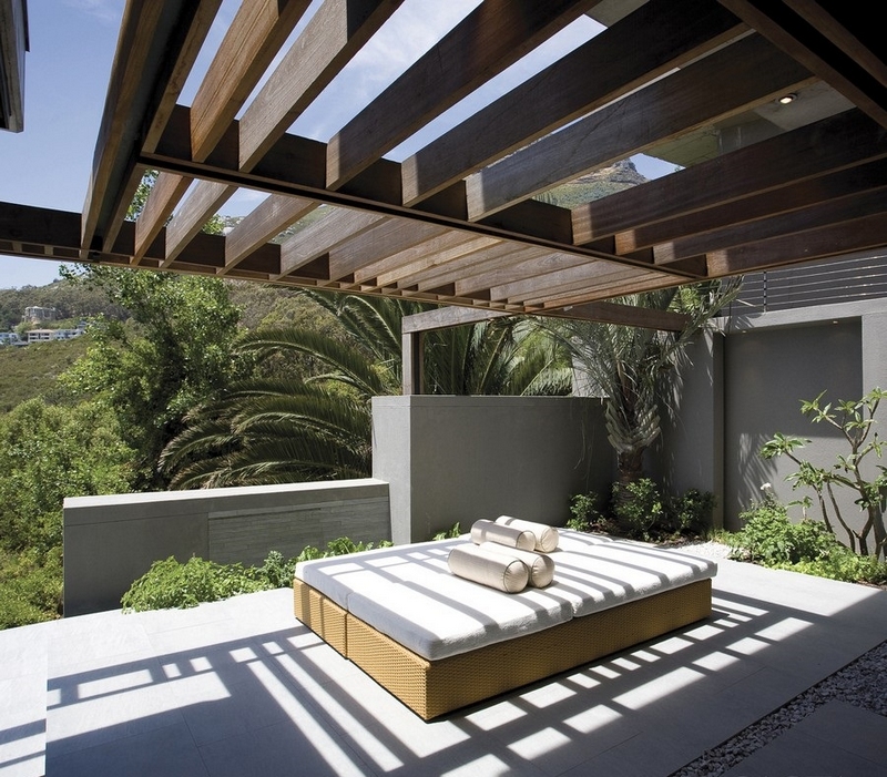 pergola bois moderne Cape-Town-SAOTA-architects