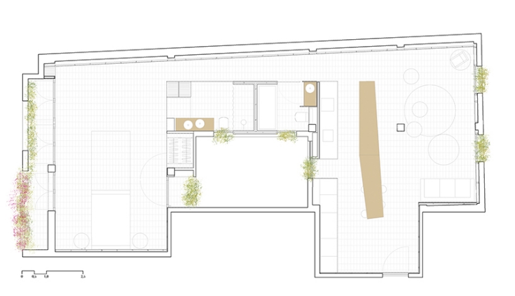 plan-architectural-maison-architecte-Valence-sol-pierre-intérieur