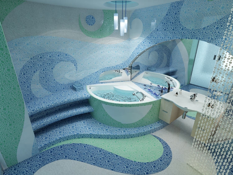 salle-bain-mosaique-bleu-vert-sol-mur