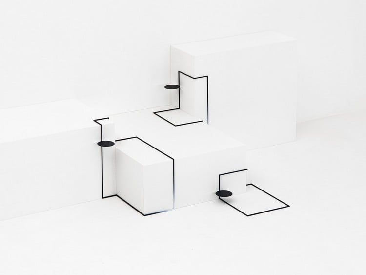 table-appoint-design-métal-noir-pratique