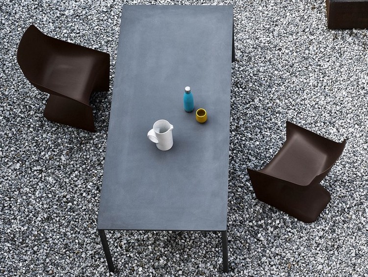 table d’extérieur –design-ciment-BOIACCA-Kristalia