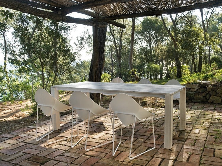 table d’extérieur –design-rectangulaire-classique-bois-TEN-calma