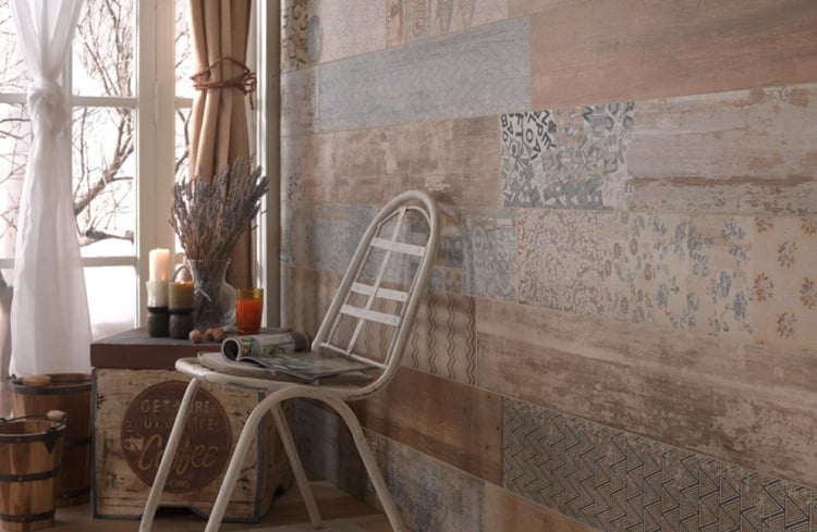 carrelage-imitation-parquet-bois-murs-patchwork-Peronda-collection-Foresta