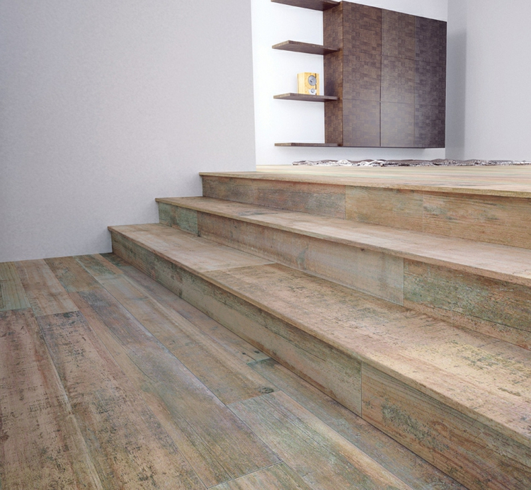carrelage-imitation-parquet-bois-vieilli-revêtement-sol-marches-escalier