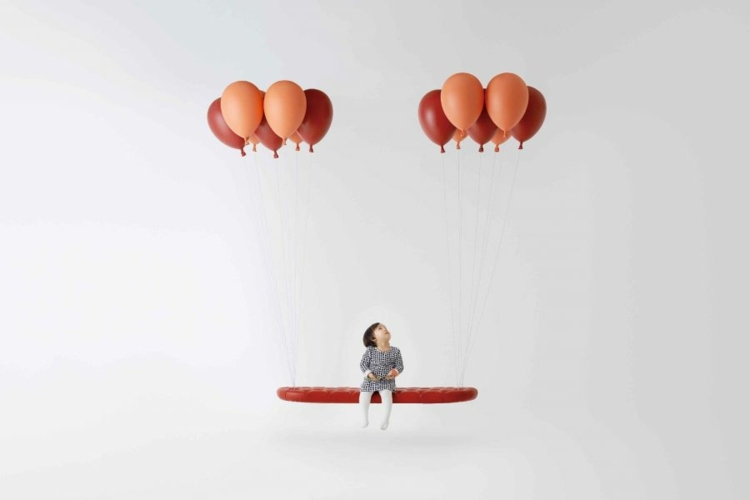 fauteuil-suspendu-flottant-design-unique-inspiré-filme-Ballon-Rouge