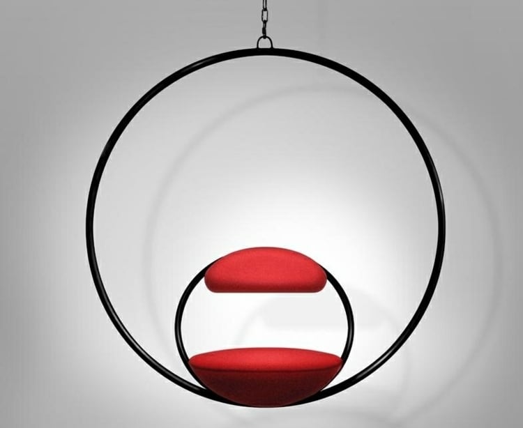 fauteuil suspendu plafond de design minimaliste intérieur-extérieur