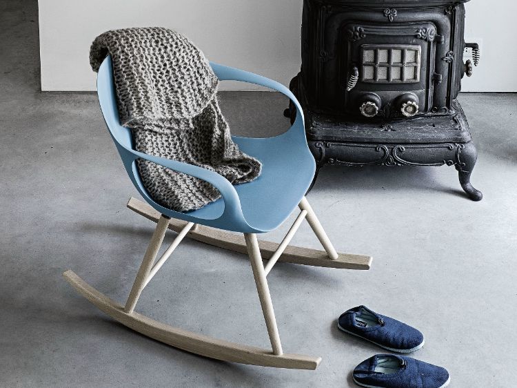 meubles design -chaise-bascule-bois-clair-bleu-serenite-ELEPHANT-ROCKING