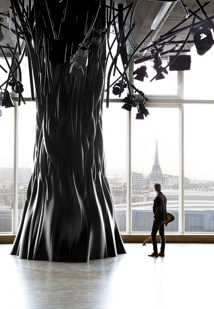 arbre-intérieur-moderne-sculpture-contemporaine-Paris-Mathieu-Lehanneur