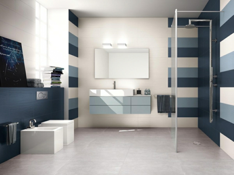 carrelage salle de bain bleu blanc gris rectangulaire-bleu-pétrole-bleu-pigeon