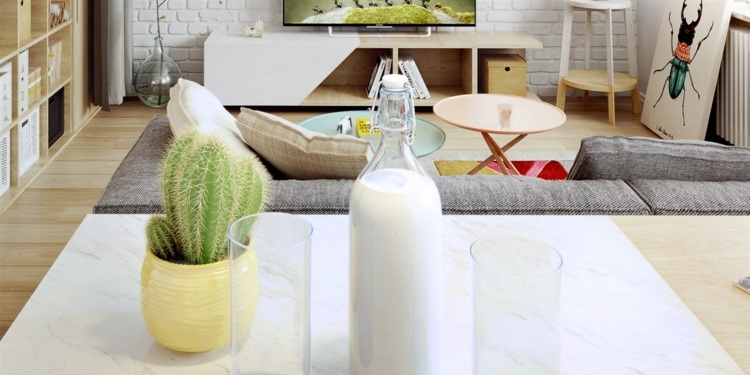 Déco style scandinave de 10 appartements d'architecte ! Banquette Scandinave décor