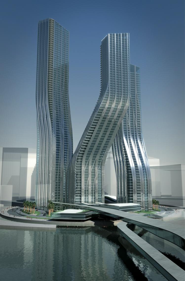 architecture-futuriste-zaha-hadid-dubal-gratte-ciel-effet-optique