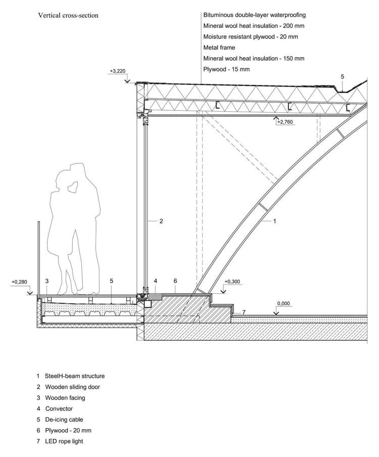 coupe-verticale-terrasse-toit-mansardé-studio-plafond-LED-design